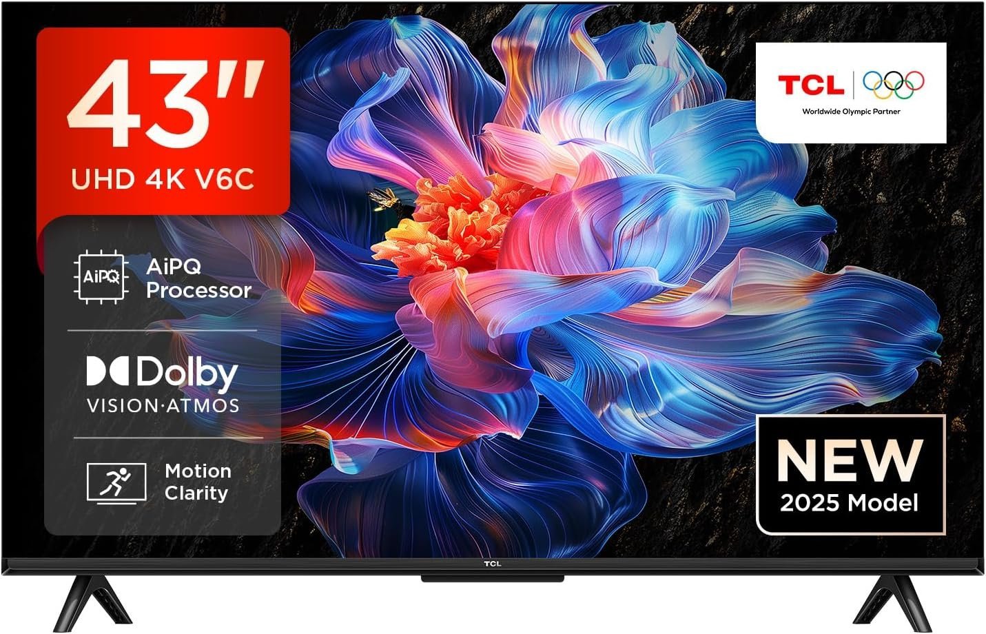 TCL 43V6C 43 Inch 4K UHD Smart TV